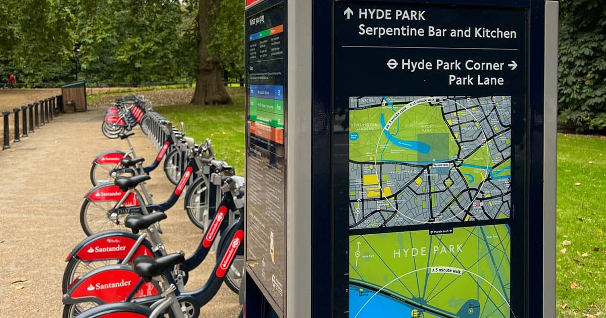 Running in Hyde Park, London Fitness Lab